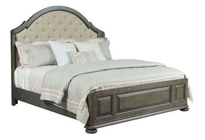 Radford Upholstered Shelter Bed (608-313)