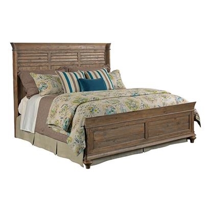Weatherford - Shelter Bed in Heather finish