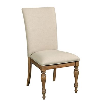 Tasman Upholstered Chair with Heather finish