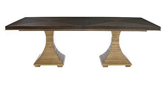 Picture of Double Pedestal Jet Set Dining Table