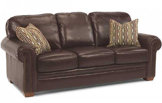 harrison power recline leather sofa