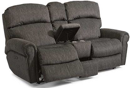 Langston Reclining Loveseat with Console (4504-601)