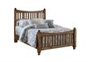 Maple Road Poster Slat Bed with a Maple Syrup finish