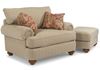 Patterson Ottoman (7321-08) with matching Chair (7321-10)