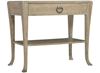 Rustic Patina One Drawer Nightstand  387-217 in a Sand finish by Bernhardt furniture