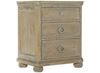 Rustic Patina Nightstand  387-219 in a Sand finish by Bernhardt furniture