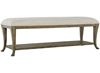 Rustic Patina Bed Bench  387-509D in a Peppercorn finish by Bernhardt furniture
