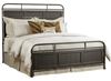 Mill House - Folsom Metal Bed 860-397P with Anvil finish by Kincaid furniture