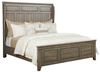 Mill House - Powell Shelter Bed 860-304P with a Rustic Adler finish by Kincaid furniture