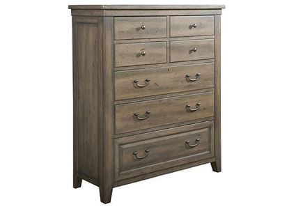 Mill House collection- Simon Chest 860-215 in a Rustic Adler finish by Kincaid furniture