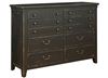 Mill House - Bexley Dresser 860-130A with an Anvil finish by Kincaid furniture