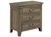 Mill House - Beale Nightstand 860-420 in a Rustic Alder finish by Kincaid furniture