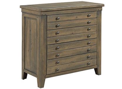 Map Drawer Beside Chest 860-422 with Rustic Alder finish by Kincaid furniture