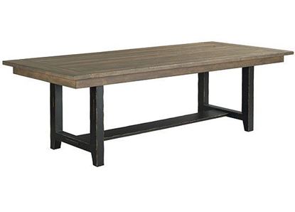 Mill House collection - Sigmon Trestle Dining Table 860-745 by Kincaid furniture