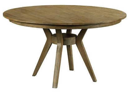 The Nook Oak - 44" Round Dining Table(663-44XP Brushed Oak) by Kincaid furniture