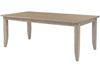 The Nook Oak - 60" Rectangular Leg Table (665-760) in a Heathered Oak finish by Kincaid furniture