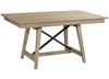 The Nook Oak - 60" Trestle Table (665-763) in a Heathered Oak finish by Kincaid furniture