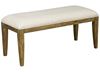 The Nook Oak - Parsons Bench (663-640) in a Brushed Oak finish by Kincaid furniture