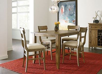 The Nook Counter Dining Collection with Rectangular Table by Kincaid furniture
