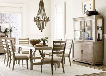 American Drew West Fork Dining Collection with Gilmore Dining Table