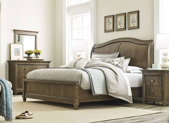 Anson Bedroom Collection with Ashford Panel Bed by American Drew furniture
