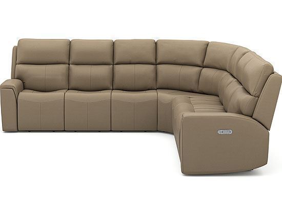 Jarvis Power Reclining Sectional with Power Headrest 1828-SECTPH from Flexsteel furniture