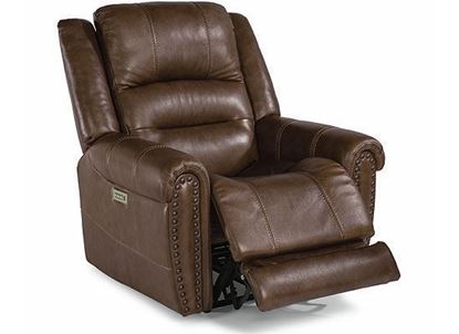 OSCAR Power Leather Recliner with Power Headrest 1591-50PH from Flexsteel furniture