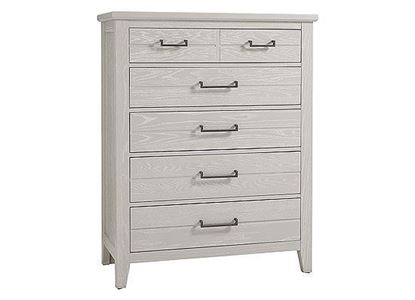 Passageways 5-Drawer Chest 144-115 with Oyster Grey finish from Artisan and Post