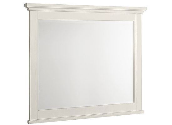 Bungalow Home Landscape Mirror with a Lattice finish from Vaughan-Bassett furniture
