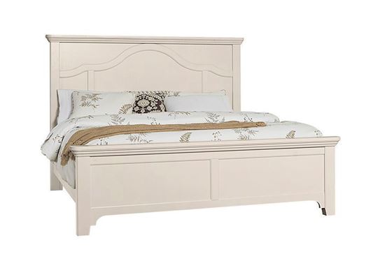 Bungalow Home Mantel Bed (King & Queen) in a Lattice finish