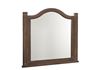 Bungalow Home Master Arch Mirror in a Folkstone finish from Vaughan-Bassett furniture