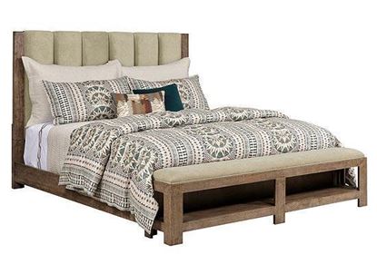 American Drew Meadowood Upholstered King Bed 010-336R from the Skyline collection