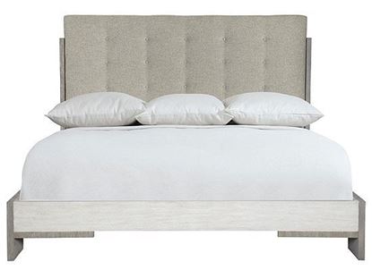 Foundations Queen Upholstered Panel Bed 306-H01, 306-FR01 from Bernhardt furniture