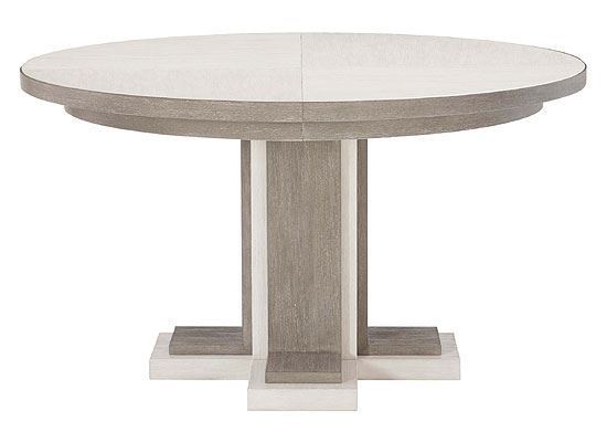 Foundations Round Dining Table (306-272, 306-273) from Bernhardt furniture
