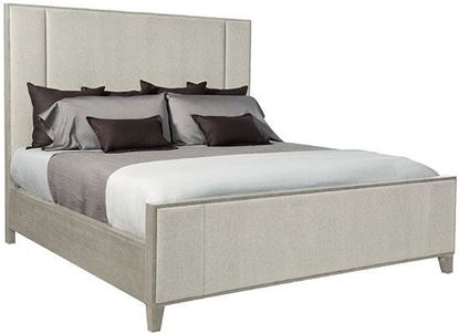 Linea Upholstered Panel Bed 384-H63G, 384-FR3 from Bernhardt furniture