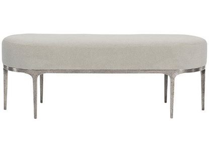 Linea Metal Bench 384-508 from Bernhardt furniture