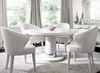 Silhouette Round Dining Table 307-272, 307-273 from Bernhardt furniture