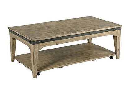 ARTISANS RECTANGULAR COCKTAIL TABLE PLANK ROAD COLLECTION ITEM # 706-910S BY KINCAID