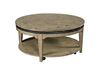 KINCAID ARTISANS ROUND END TABLE PLANK ROAD COLLECTION ITEM # 706-920S