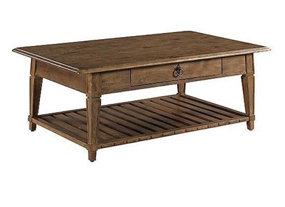ATWOOD RECTANGULAR COFFEE TABLE ANSLEY COLLECTION ITEM # 024-910 BY KINCAID