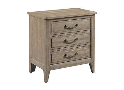 Picture of EASTLAKE THREE DRAWER NIGHTSTAND URBAN COTTAGE COLLECTION ITEM # 025-420