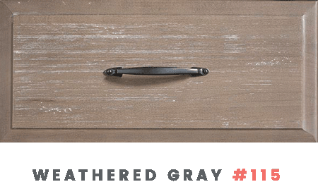 Weathered Gray Drawer